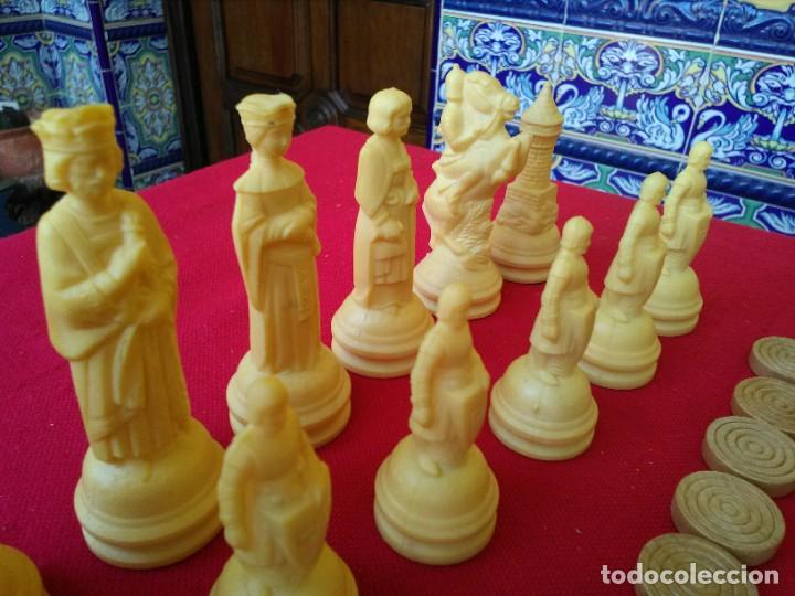 Coleccionismo: Fichas antiguas de ajedrez - Foto 7