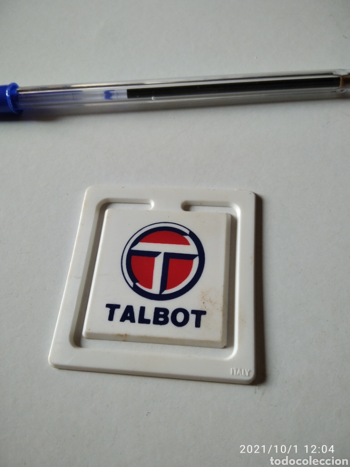 Coleccionismo: Distintivo maleta TALBOT