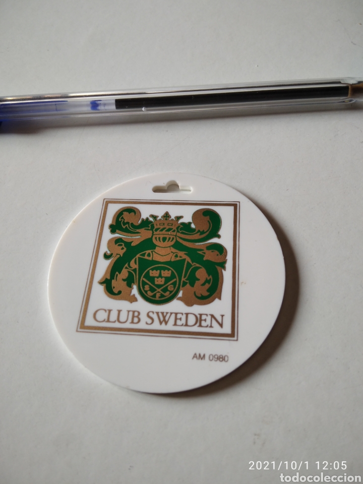 Coleccionismo: Distintivo maleta Club Sweden