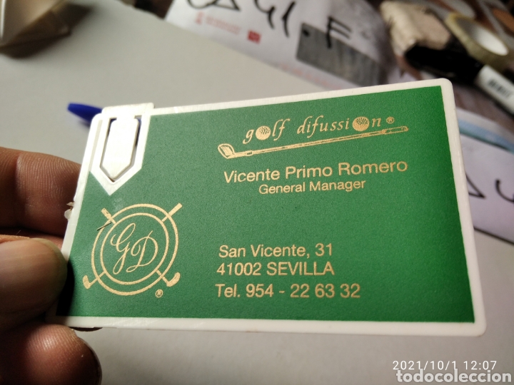 Coleccionismo: Distintivo maleta golf difussion Sevilla