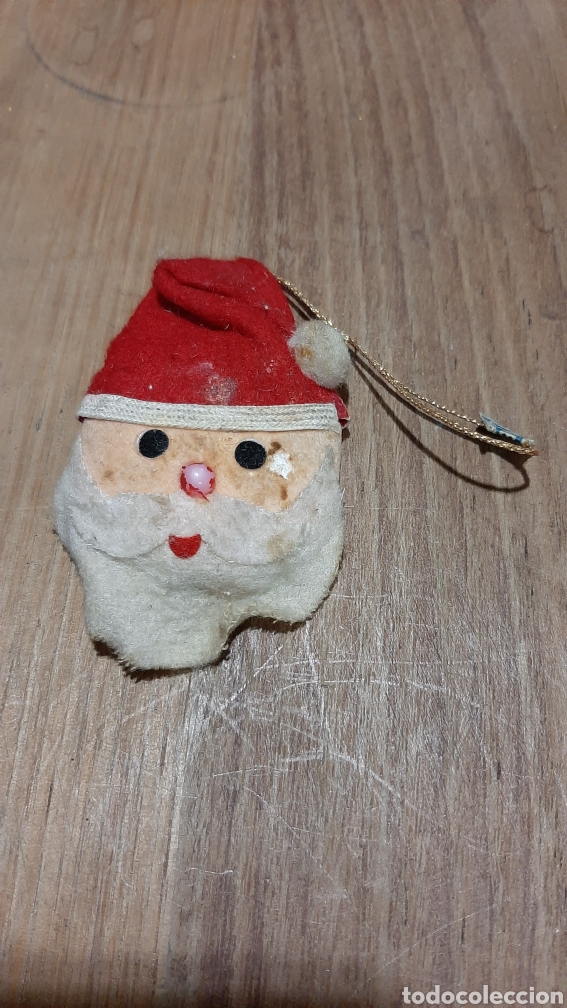 Coleccionismo: ADORNO &Aacute;RBOL NAVIDAD VINTAGE PAPA NOEL