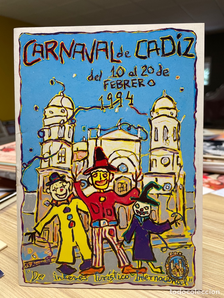 Coleccionismo: Carnaval de C&aacute;diz programa de mano 1994