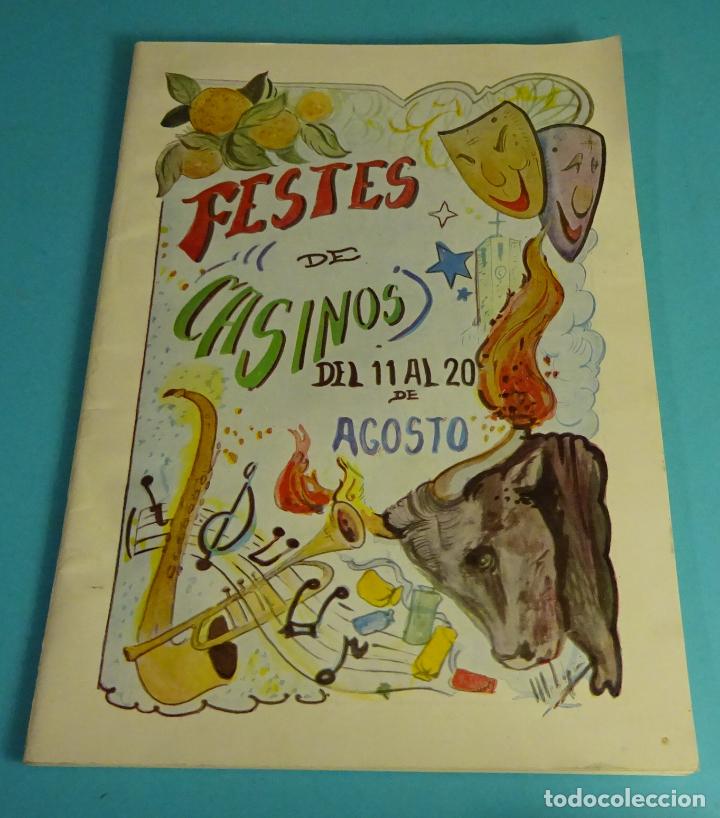 Coleccionismo: PROGRAMA FESTES DE CASINOS 1983 - Foto 1