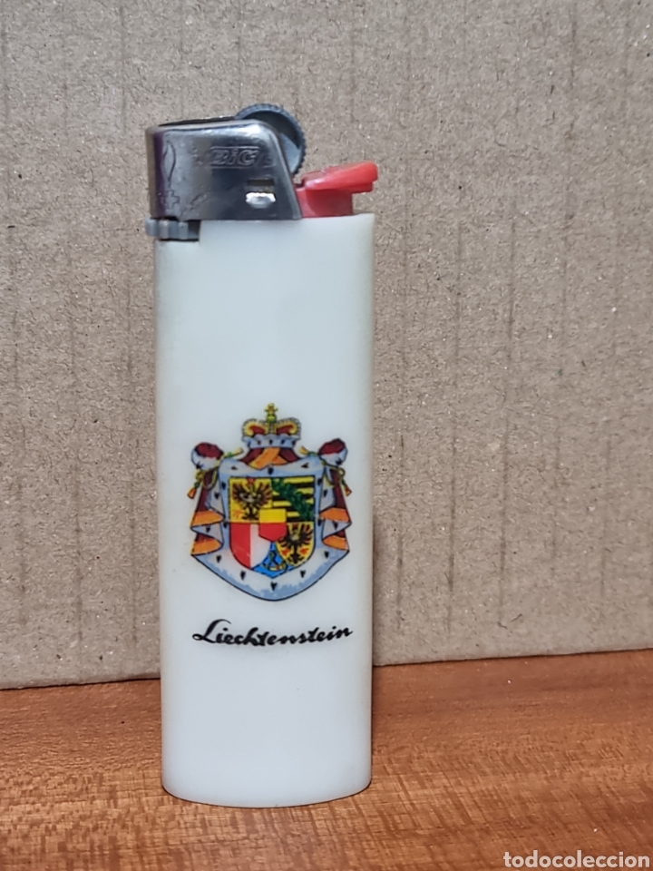 Coleccionismo: MECHERO BIC LIECHTENSTEIN - Foto 1