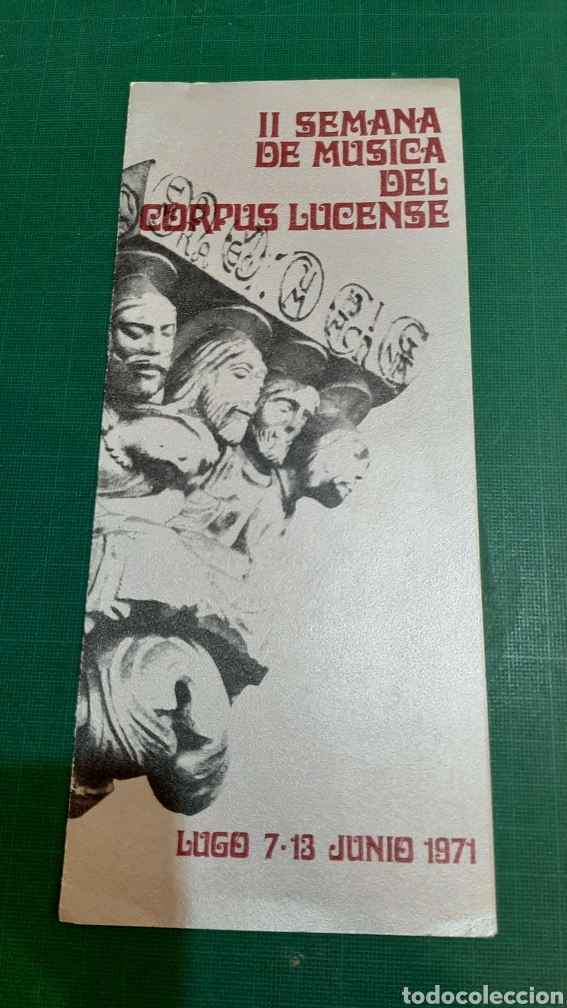 Sammelleidenschaft Papier: CAT&Aacute;LOGOS MUSICA CIROUS LUCENSE 1971 C&Iacute;RCULO ARTES Orquesta sinf&oacute;nica Madrid