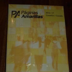 Coleccionismo: GUIA TELEFONICA PAGINAS AMARILLAS CASTELLON 2016-2017. NUEVA, SIN ABRIR VER FOTOS PARA VER DETALLES.. Lote 292367578