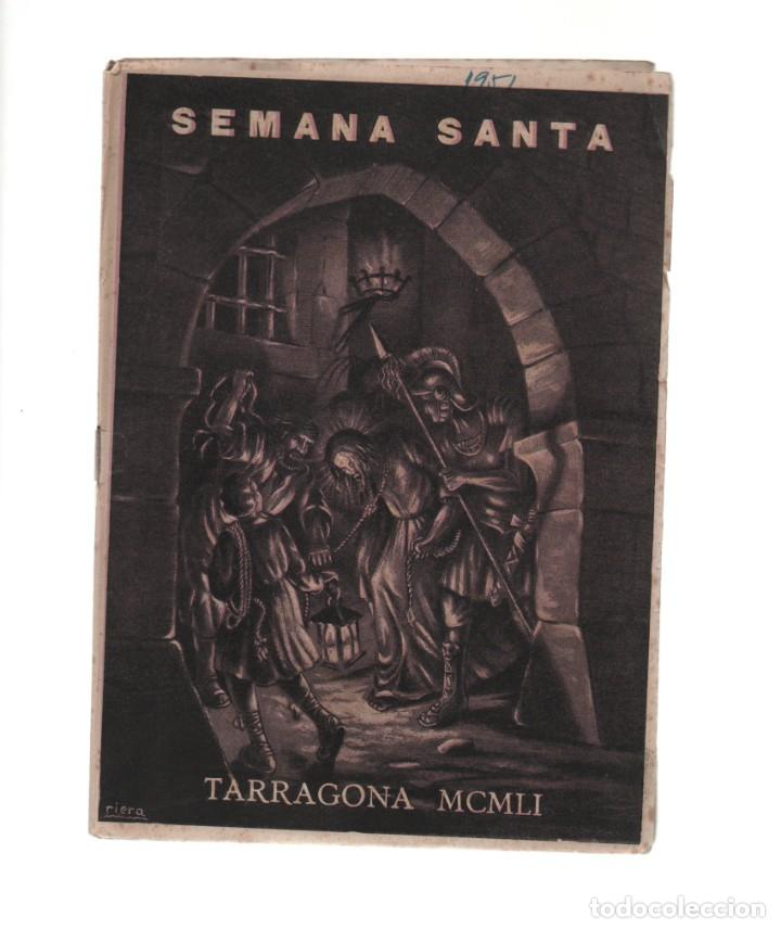 Coleccionismo: SEMANA SANTA TARRAGONA 1951