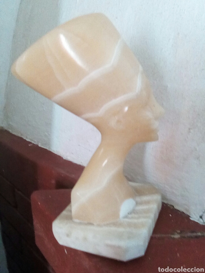 Coleccionismo: Nefertete de alabastro - Foto 5