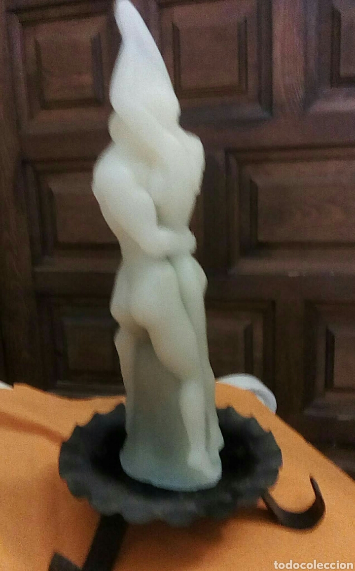 Coleccionismo: Pareja de amantes- vela - Foto 2
