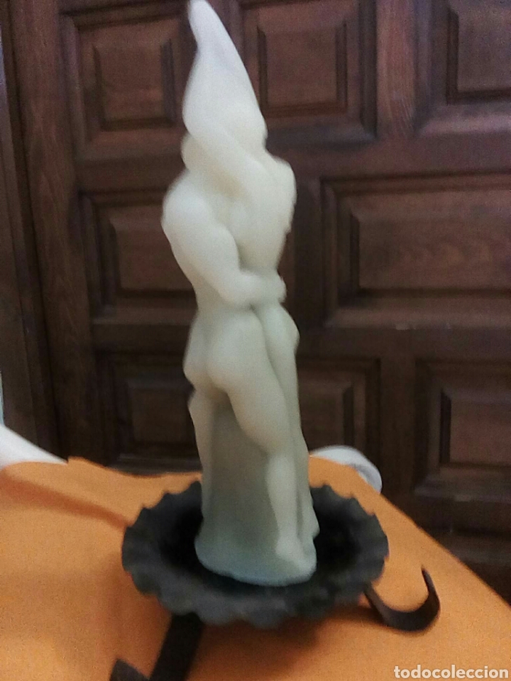 Coleccionismo: Pareja de amantes- vela - Foto 6