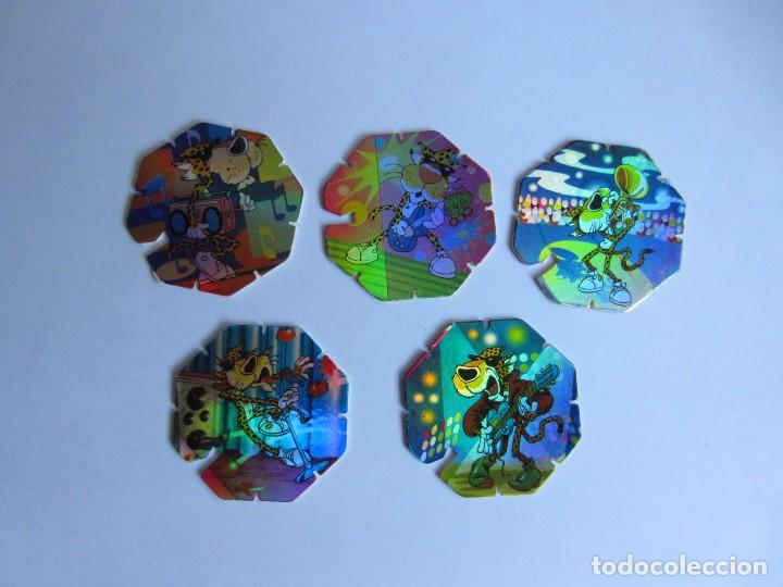 Coleccionismo: LOTE DE 5 TAZOS-TAZO FLASH-ROCK CHESTER-VER FOTOS