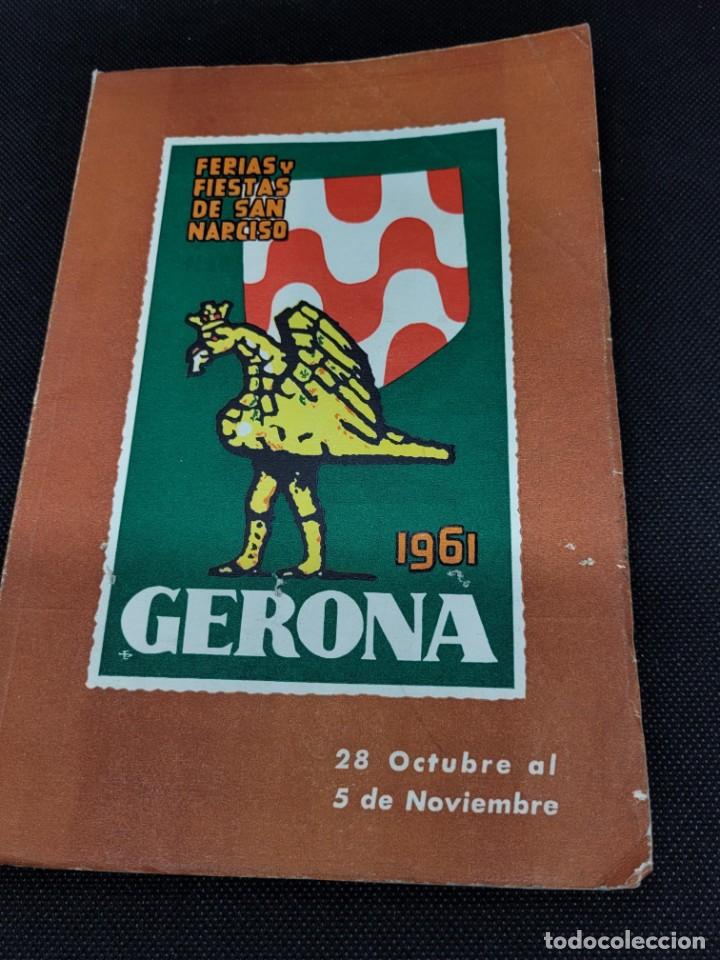 Coleccionismo: Programa de Festes Girona 1961 con muestra de CELOGRAT - Foto 6