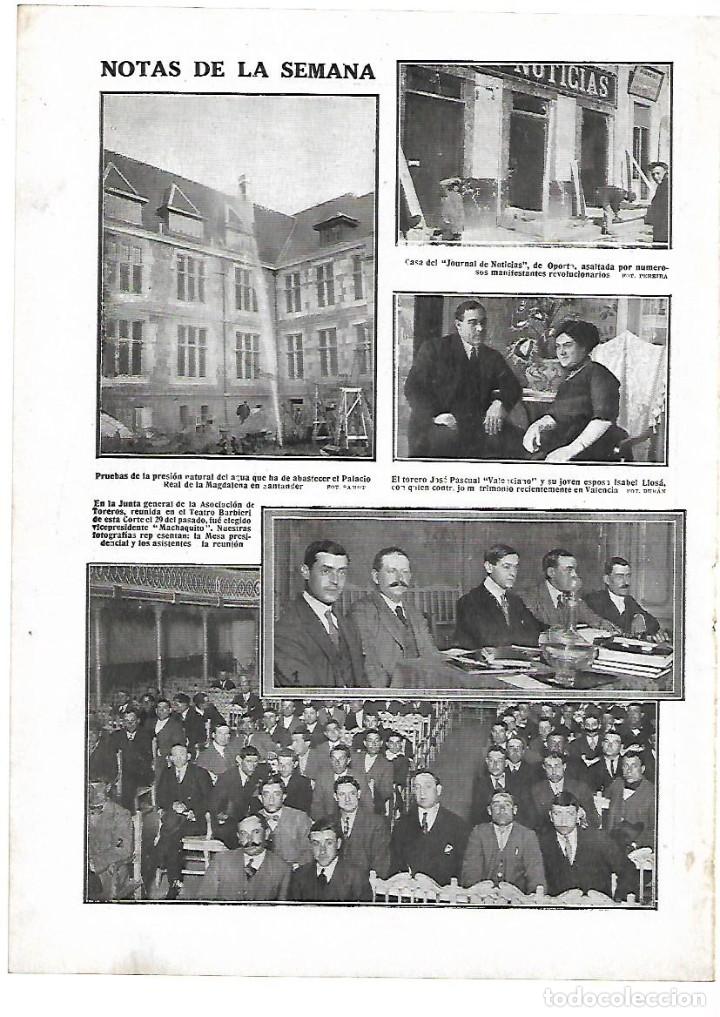 Collezionismo: A&Ntilde;O 1912 REVOLUCION PORTUGAL BOMBAS ATENTADOS ASALTO CASA DEL JOURNAL DE NOTICIAS DE OPORTO