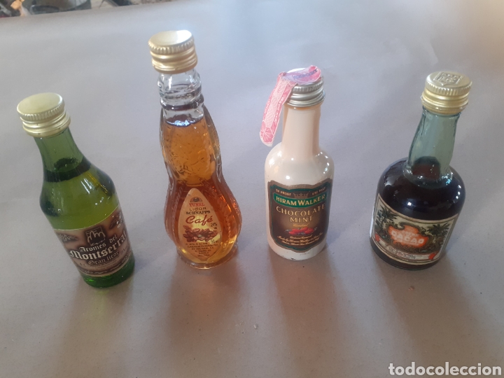 Coleccionismo: Lote botellas licor minis antiguas - Foto 1 - 294376003