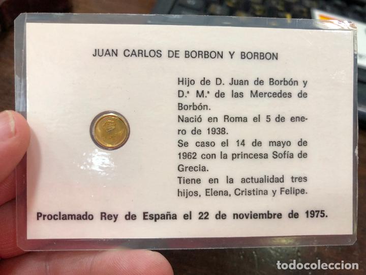 Coleccionismo: CARNET DE JUAN CARLOS I Y MONEDA - Foto 2