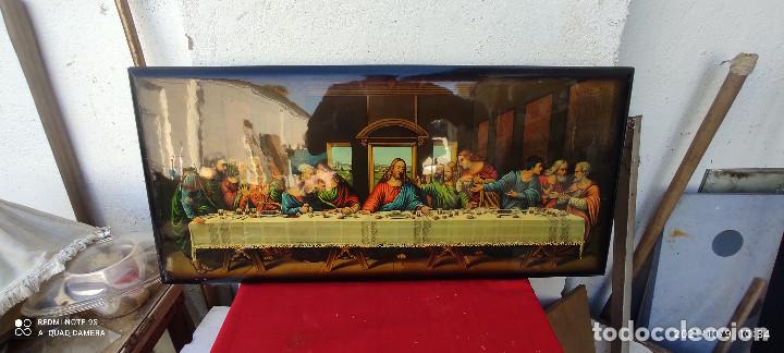 Coleccionismo: santa cena colorido - Foto 1