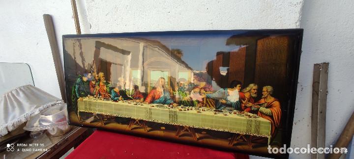 Coleccionismo: santa cena colorido - Foto 2
