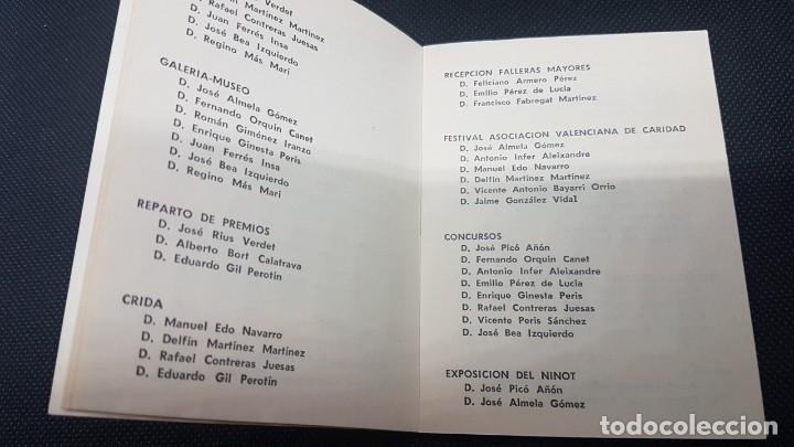 Coleccionismo: Programa Junta Central fallera 1965 1966 A828 - Foto 2