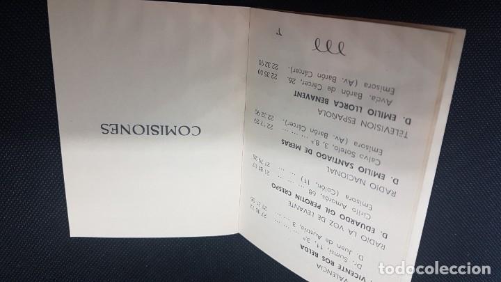 Coleccionismo: Programa Junta Central fallera 1965 1966 A828 - Foto 3