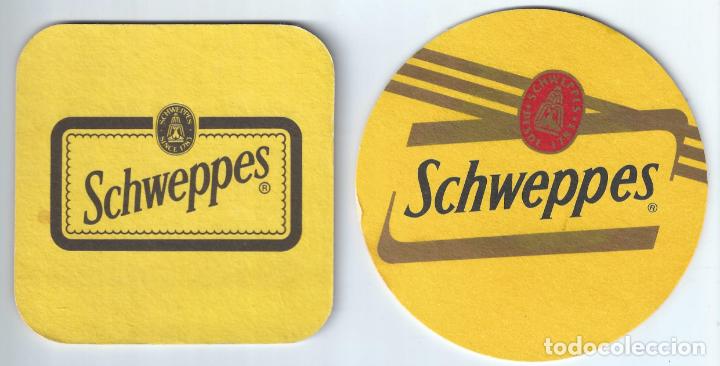 Coleccionismo: Posavasos - Schweppes - Foto 1