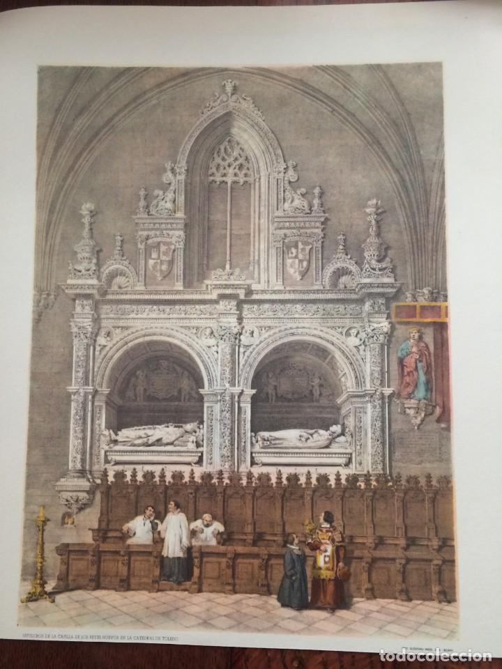 Collecting paper: - SEPULCRO DE LA CAPILLA DE LOS REYES NUEVOS CATEDRAL DE TOLEDO EL&Eacute;XPURU HERMANOS S.A. BILBAO