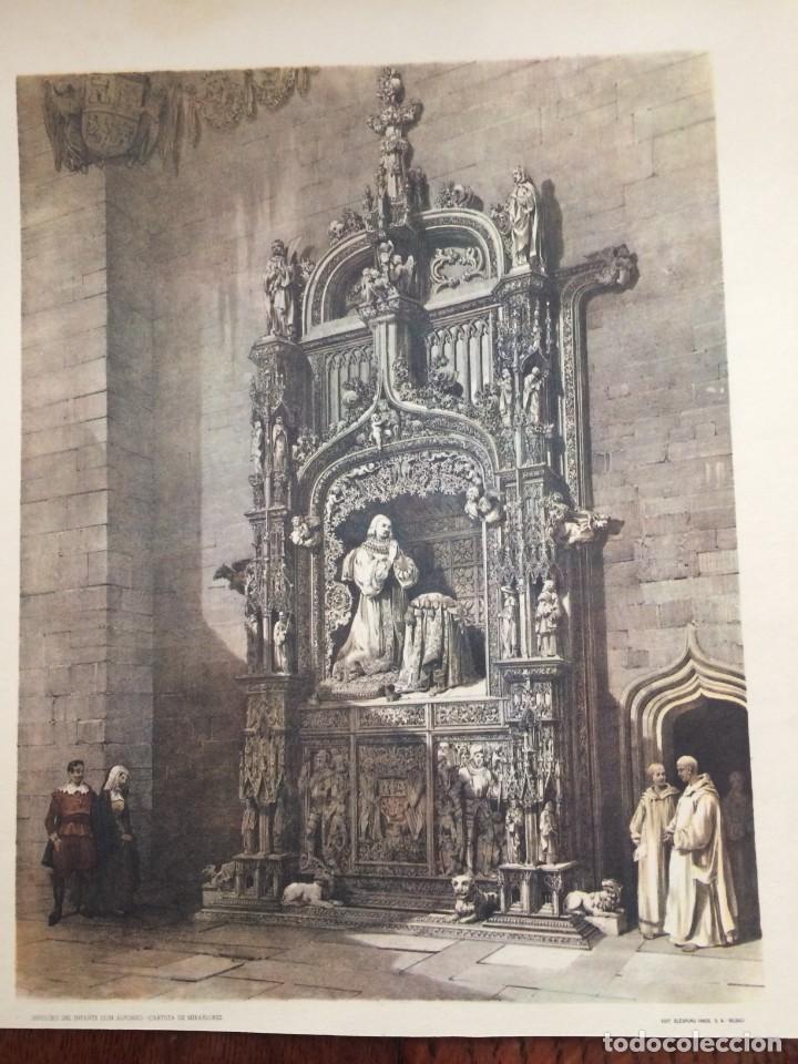 Collecting paper: SEPULCRO DEL INFANTE DON ALFONSO CARTUJA DE MIRAFLORES EL&Eacute;XPURU HERMANOS S.A. BILBAO