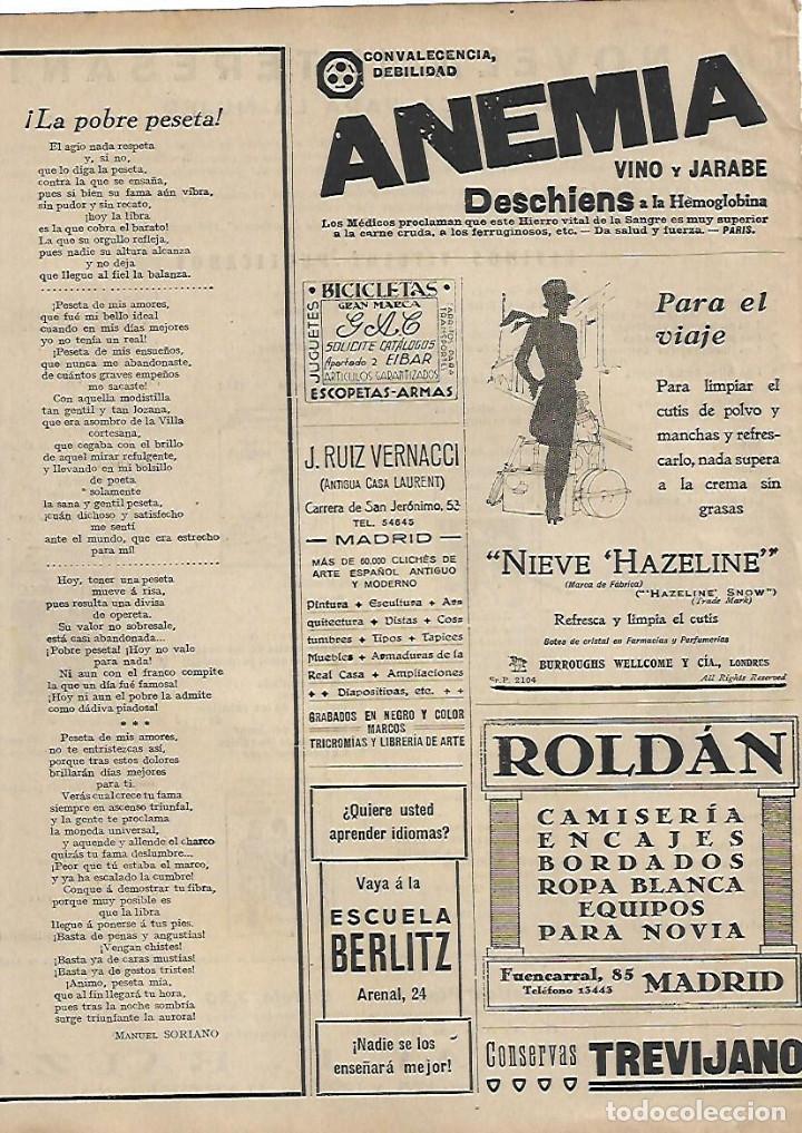 Coleccionismo: A&Ntilde;O 1930 RECORTE PRENSA PUBLICIDAD NIEVE HAZELINE BURROUGHS WELLCOME LECHE LIMPIADORA CUTIS