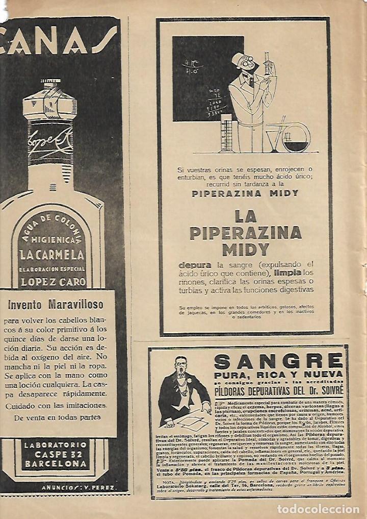 Coleccionismo: A&Ntilde;O 1930 RECORTE PRENSA PUBLICIDAD PIPERAZINA MYDI ACIDO URICO FARMACIA