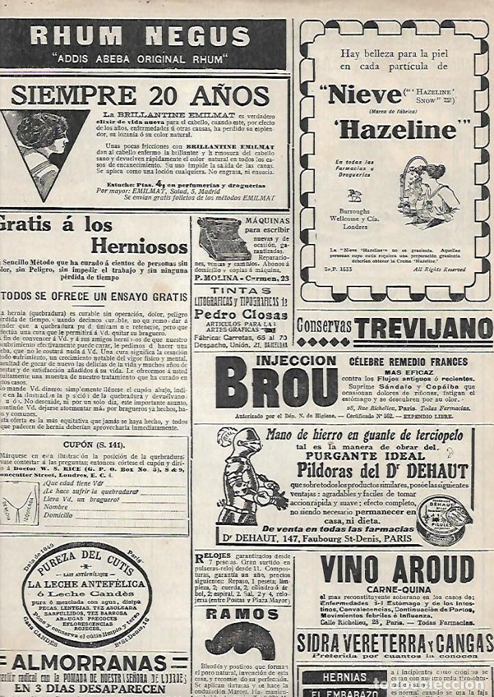 Coleccionismo: A&Ntilde;O 1919 RECORTE PRENSA PUBLICIDAD NIEVE HAZELINE BURROUGHS WELLCOME COSMETICA LECHE LIMPIADORA CUTI