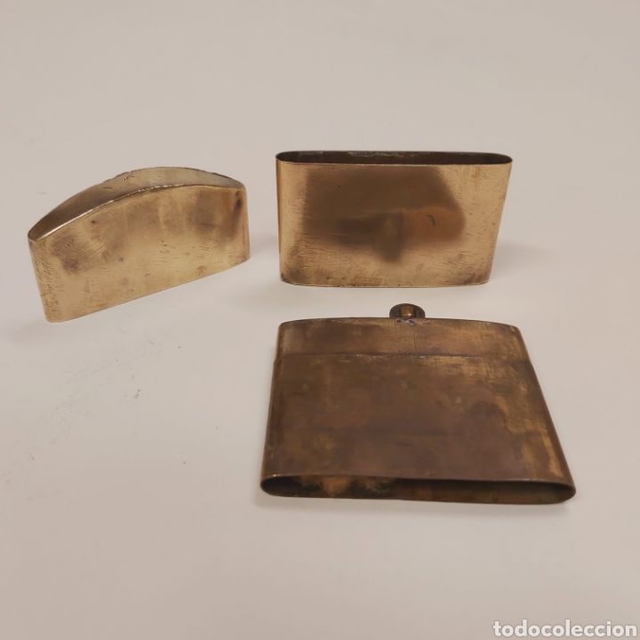 Coleccionismo: Mechero artesanal lat&oacute;n - Foto 10