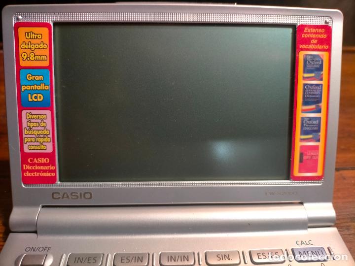 Coleccionismo: agenda Diccionario electronico CASIO - Foto 4