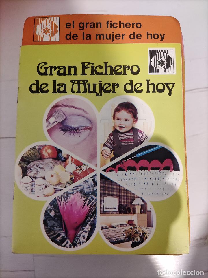 Collectionnisme: GRAN FICHERO DE LA MUJER DE HOY - MAS DE 400 FICHAS - 1979