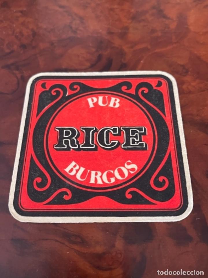 Sammeln: posavasos pub rice burgos disco 96x96mm