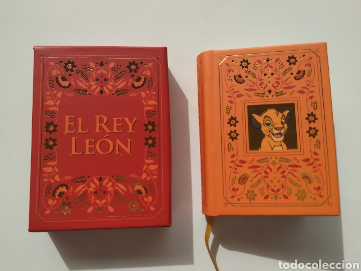 Coleccionismo: Libro en miniatura el rey le&oacute;n - Foto 1