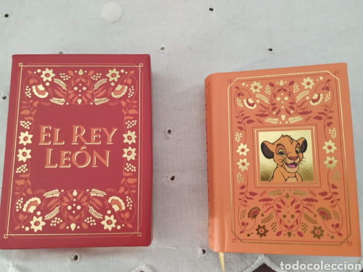 Coleccionismo: Libro en miniatura el rey le&oacute;n - Foto 6