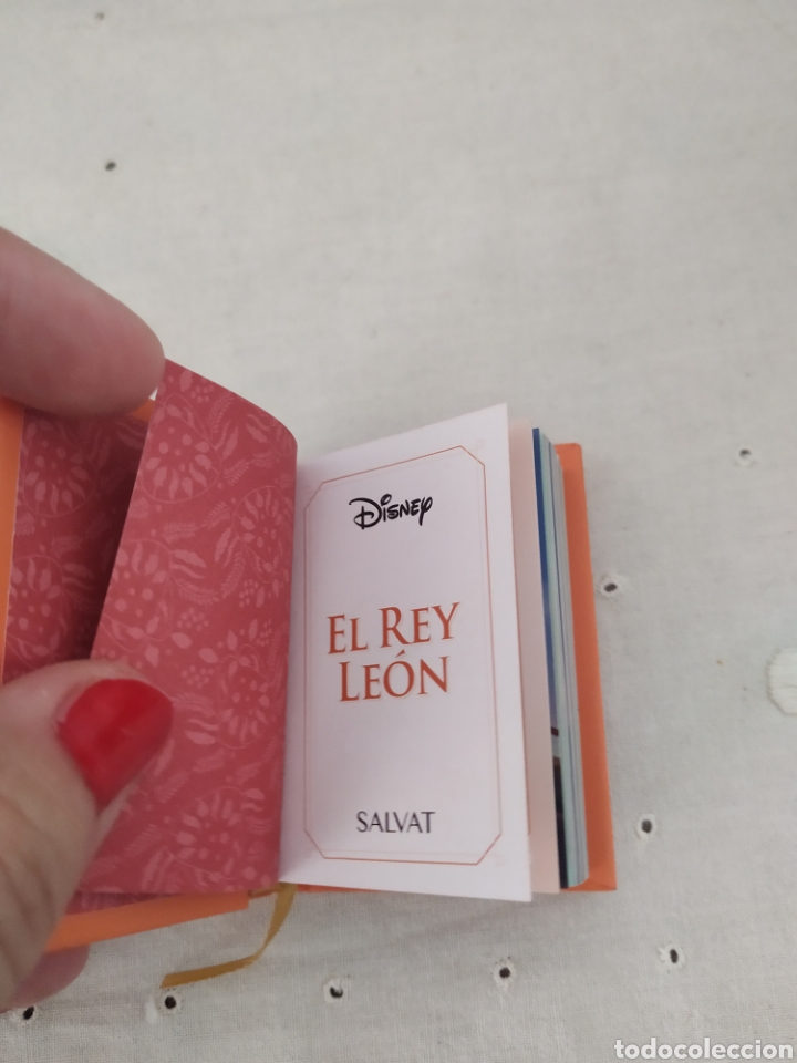 Coleccionismo: Libro en miniatura el rey le&oacute;n - Foto 13