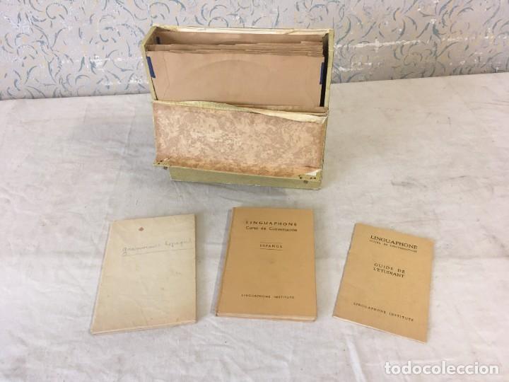 Coleccionismo: MALET&Iacute;N LINGUAPHONE FRANC&Eacute;S-ESPA&Ntilde;OL - Foto 4