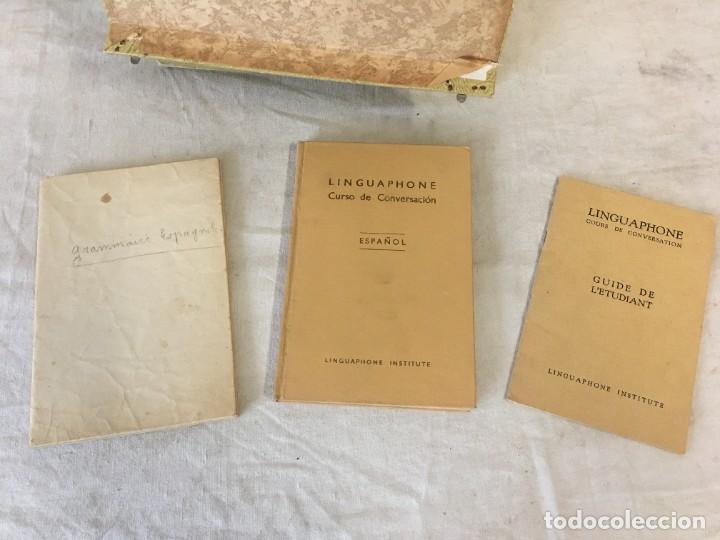 Coleccionismo: MALET&Iacute;N LINGUAPHONE FRANC&Eacute;S-ESPA&Ntilde;OL - Foto 5