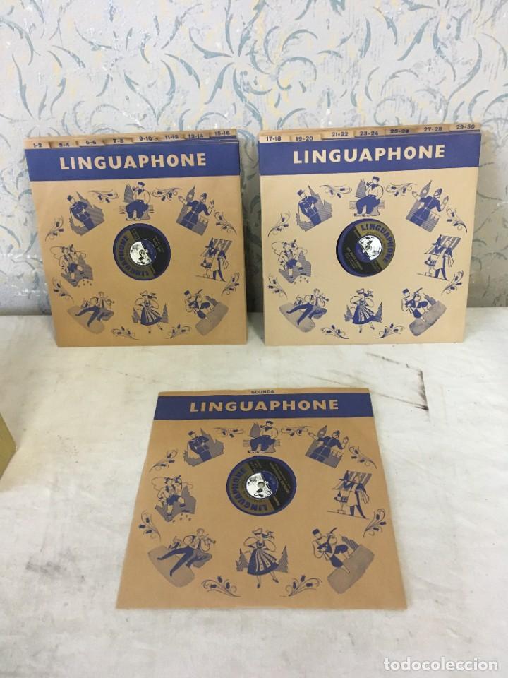 Coleccionismo: MALET&Iacute;N LINGUAPHONE FRANC&Eacute;S-ESPA&Ntilde;OL - Foto 12