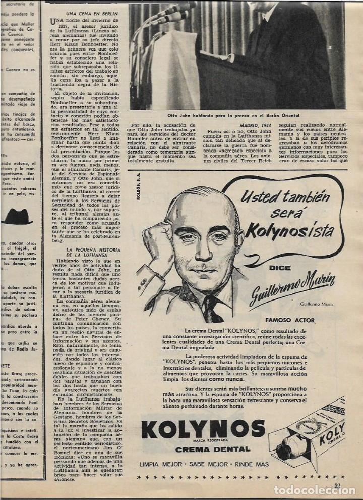 Collecting paper: A&Ntilde;O 1956 PUBLICIDAD EL ACTOR GUILLERMO MARIN PUBLICITANDO KOLYNOS DENTRIFICO CREMA DENTAL