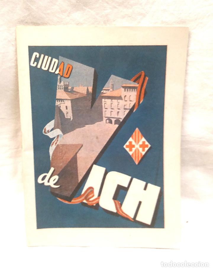 Coleccionismo: Fiesta Mayor Vich a&ntilde;o 1948 Programa de Festejos - Foto 1