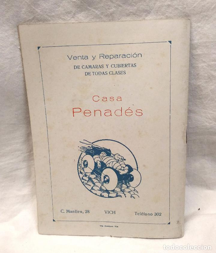 Coleccionismo: Fiesta Mayor Vich a&ntilde;o 1948 Programa de Festejos - Foto 2