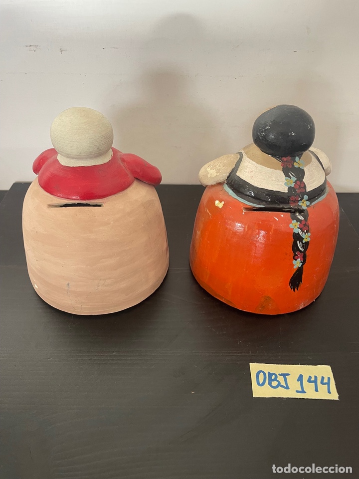 Coleccionismo: Figura huchas meninas - Foto 2