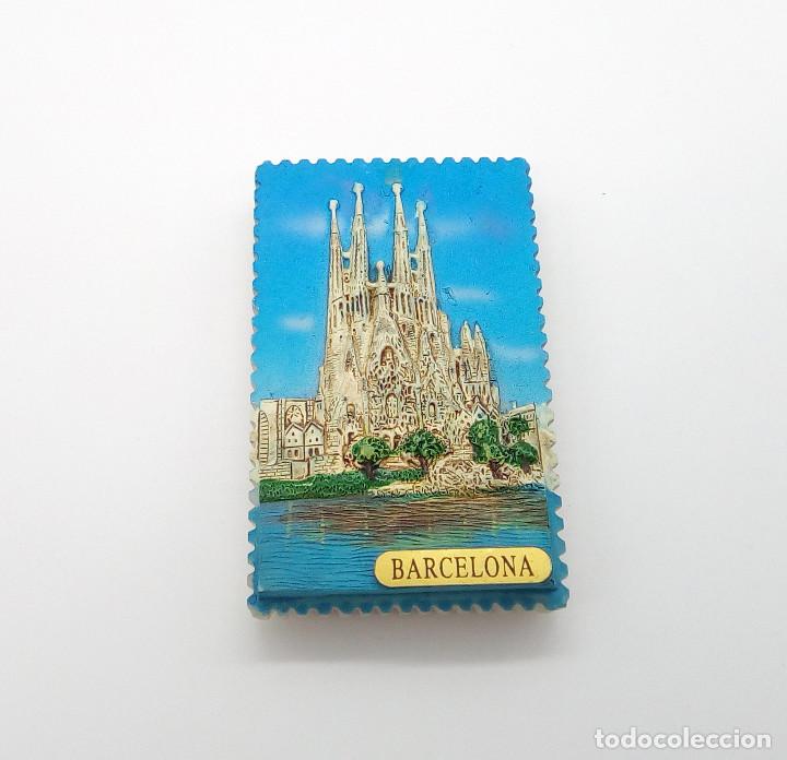 Coleccionismo: Im&aacute;n de nevera de Barcelona