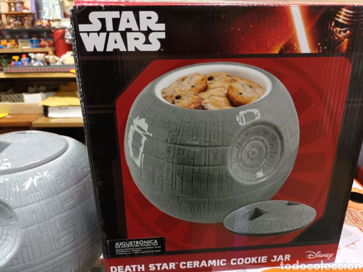 Coleccionismo: Galletero star wars death star cer&aacute;mica env&iacute;o incluido
