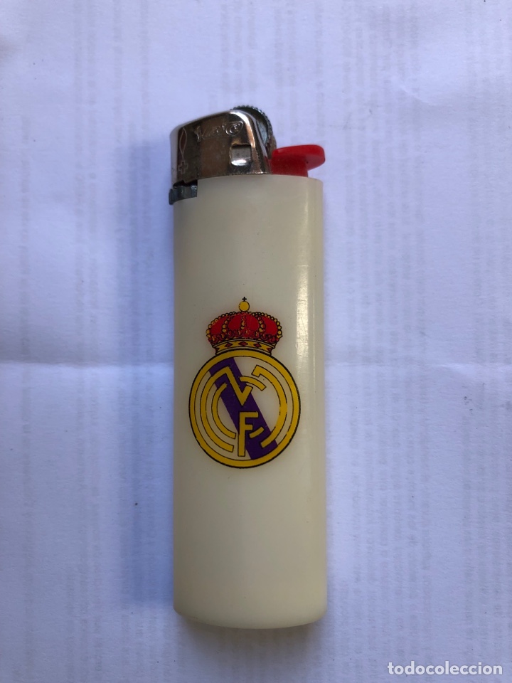 Coleccionismo: MECHERO REAL MADRID - Foto 1