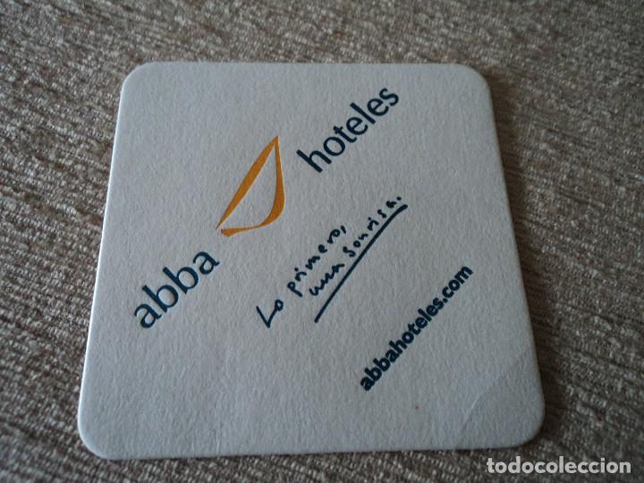Coleccionismo: posavasos de abba hotels