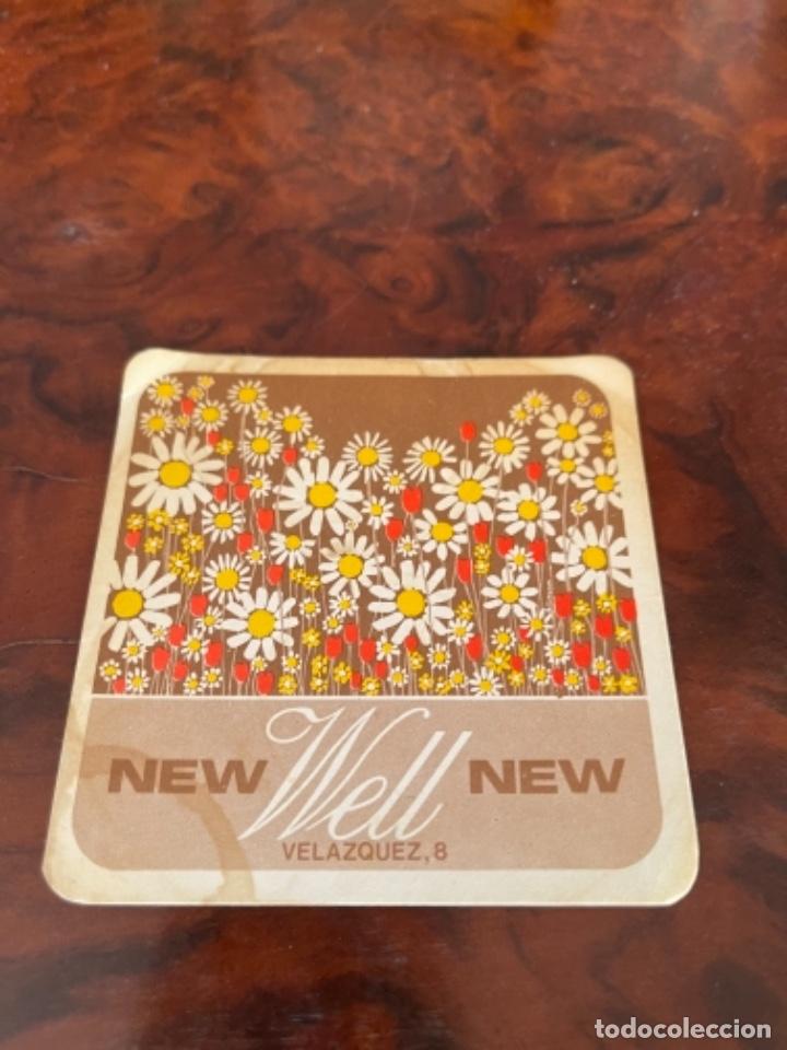 Coleccionismo: POSAVASOS NEW WELL MADRID