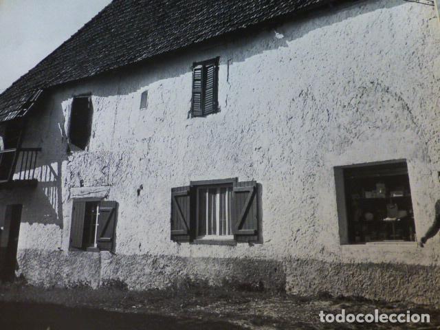 Coleccionismo: BURGUETE NAVARRA ANTIGUA LAMINA HUECOGRABADO