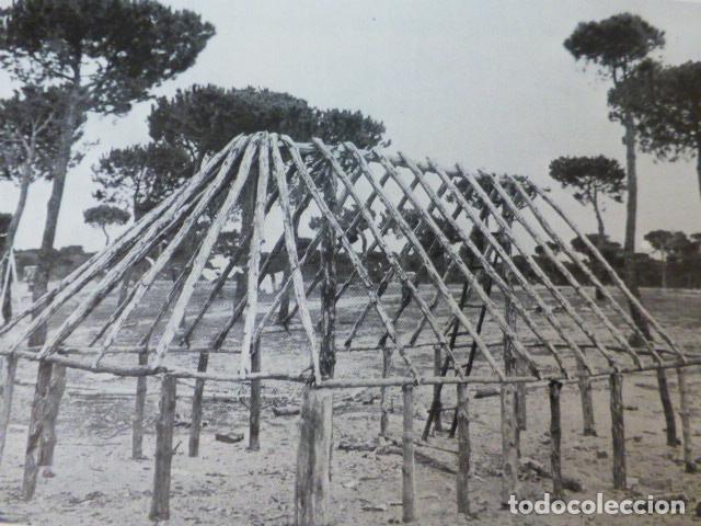 Coleccionismo: EL PORTIN PUNTA UMBRIA HUELVA ANTIGUA LAMINA HUECOGRABADO